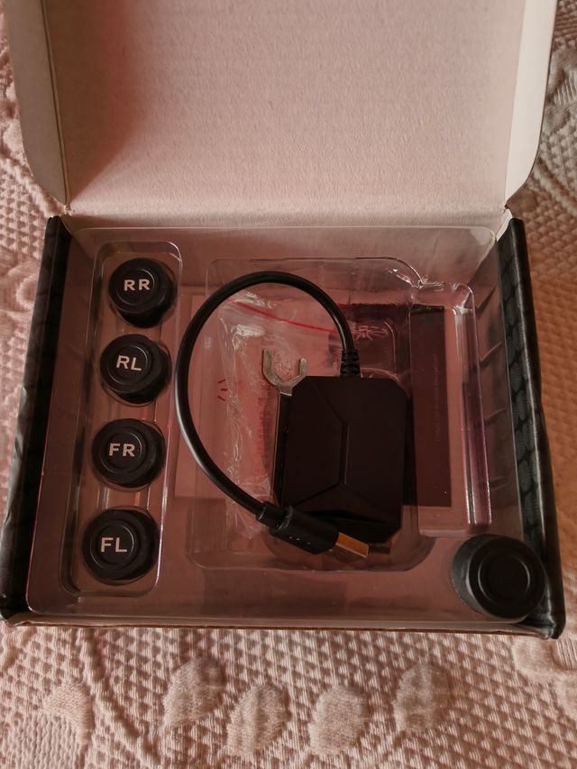 TPMS Monitor Pressão Pneus (5 Sensores)