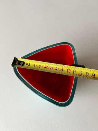 Vacíabolsillos vintage cristal opalino