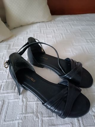 Sandalias JANA Mujer Negras
