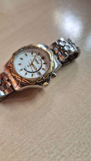 Seiko Kinetic 72h Oro y Plata