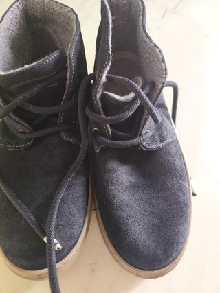 Botas Eco World niño azul