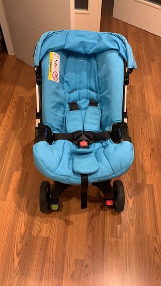 Carro y Silla Bebé Doona Azul