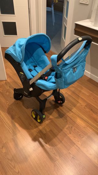 Carro y Silla Bebé Doona Azul