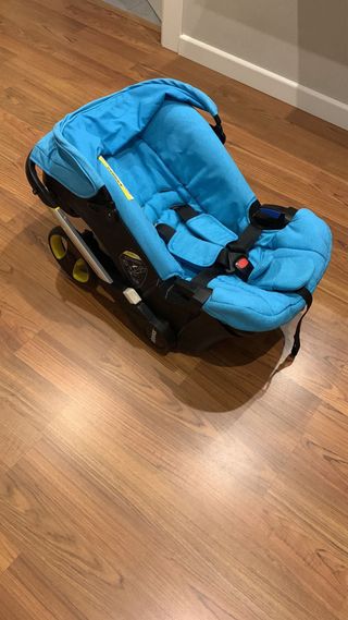 Carro y Silla Bebé Doona Azul
