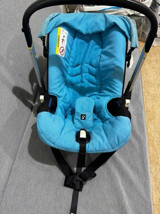 Carro y Silla Bebé Doona Azul
