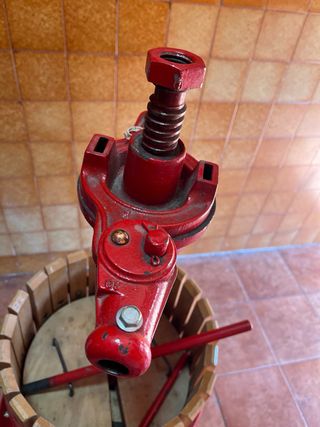 Prensa de vino y fruta