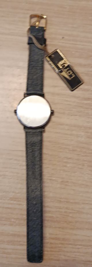 Reloj Lotus Dual Vintage Negro/Dorado. Nuevo