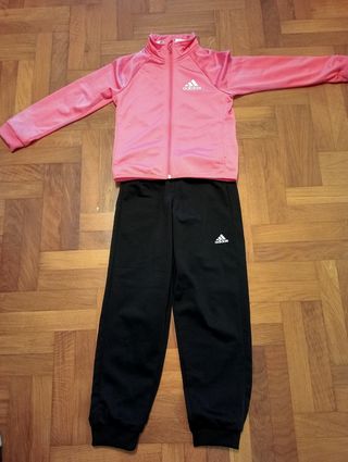 Chándal Adidas Rosa y Negro