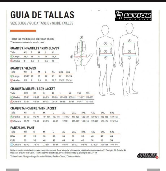 Chaqueta Levior Negra y Roja Talla XL