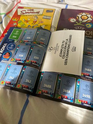Álbumes de cromos 