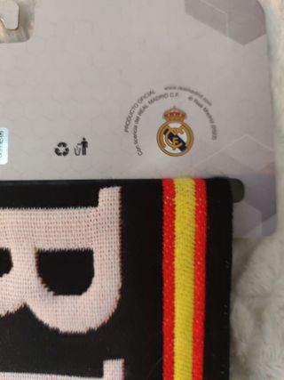 Bufanda Real Madrid RMFC Negra Multicolor