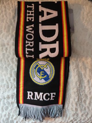 Bufanda Real Madrid RMFC Negra Multicolor