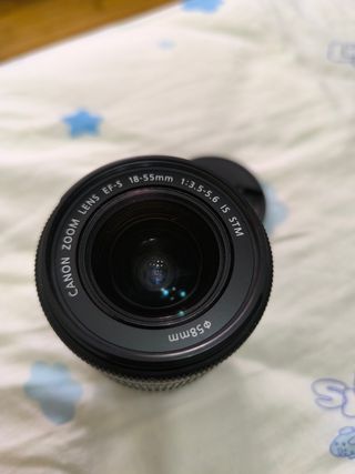 Objetivo Canon EFS 18-55mm IS