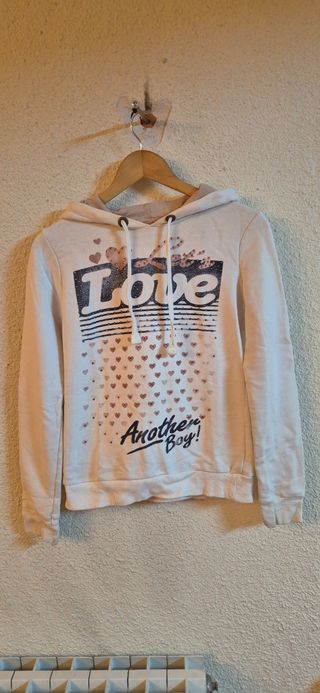 Sudadera con estampado Love Talla M