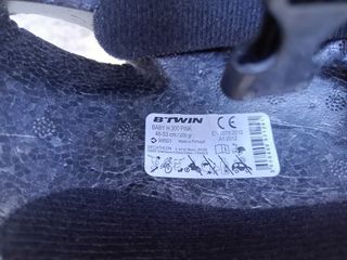 Bicicleta infantil B'TWIN negra 16"