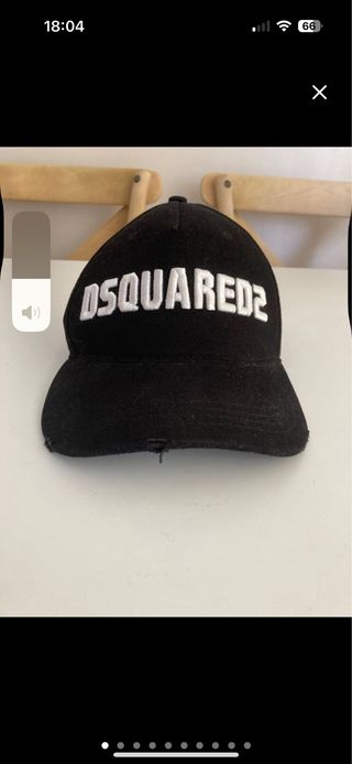 Gorra DSQUARED2 Negra Unisex