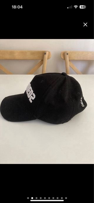 Gorra DSQUARED2 Negra Unisex
