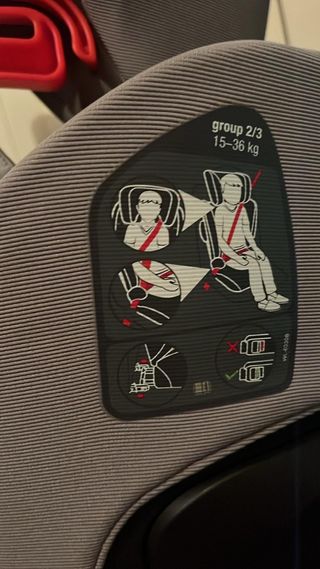 Silla coche Nuna Isofix Grupo 2/3