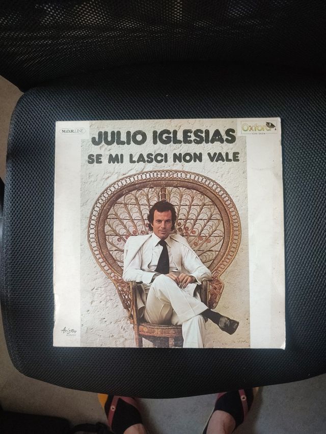 Vinile Julio Iglesias Se mi lasci non vale Anno 19