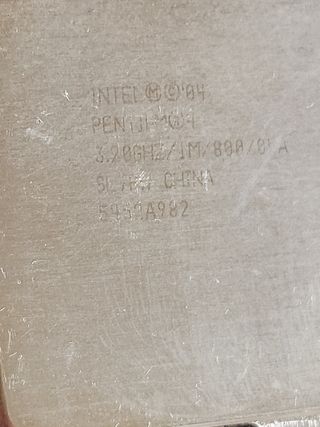 Procesador Intel Pentium 3.20GHz