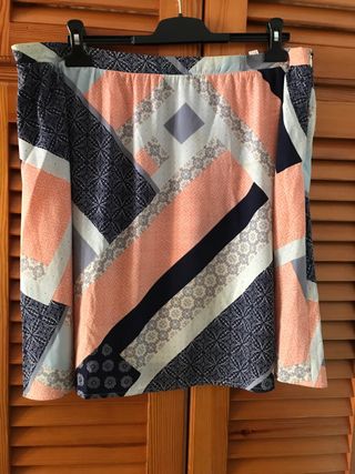 Falda estampada