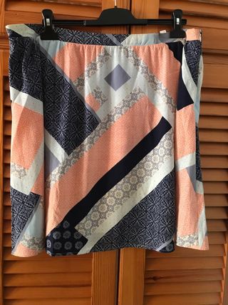 Falda estampada