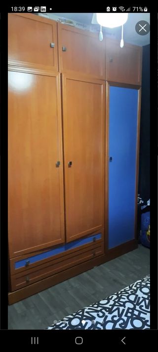 Dormitorio juvenil completo