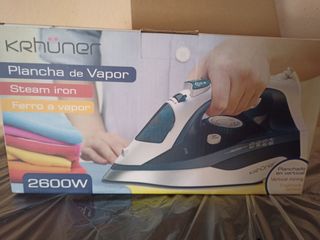 Plancha de Vapor Krhuner 2600W
