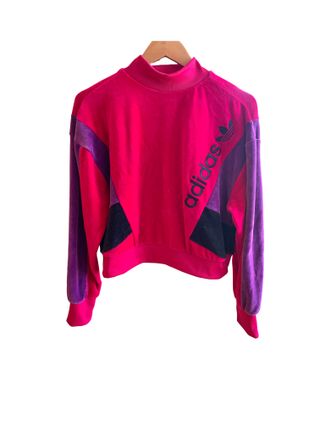Sudadera Adidas Originals Rosa y Morada - Nueva