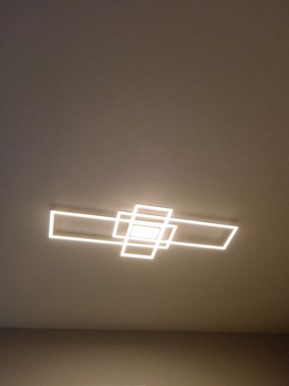 Lámpara de techo moderna diseño geométrico con 