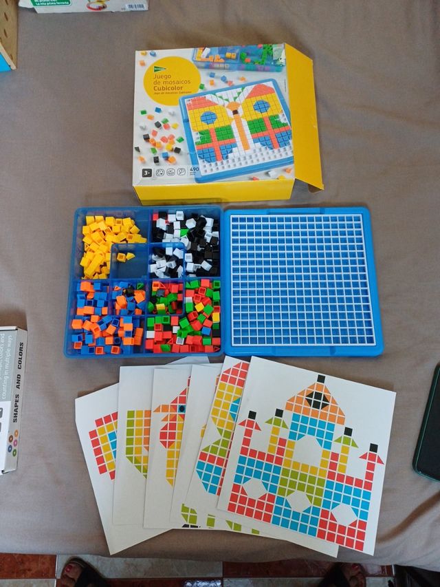 Juego de mosaicos Cubicolor