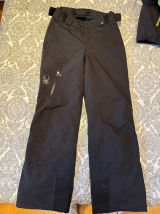 Conjunto esquí Spyder, Chaqueta L y Pantalon M