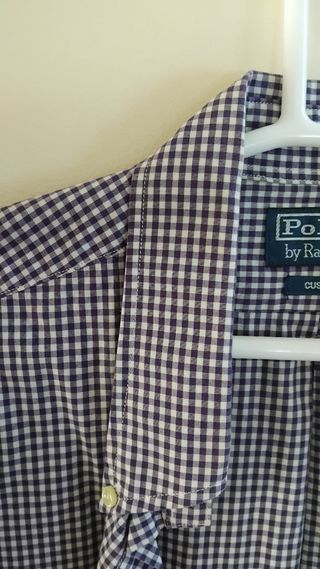 Camisa Polo Ralph Lauren Azul Talla L