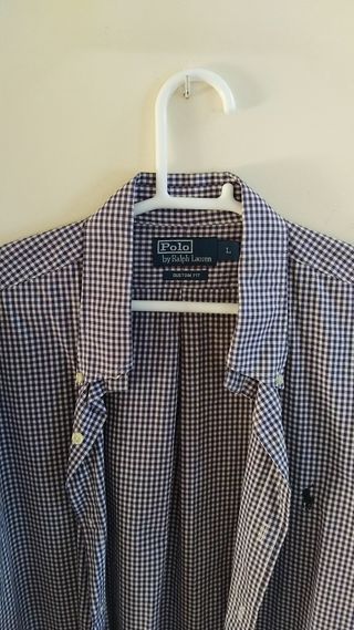 Camisa Polo Ralph Lauren Azul Talla L