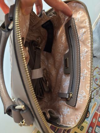 Borsa Guess Grigia Donna con Tracolla