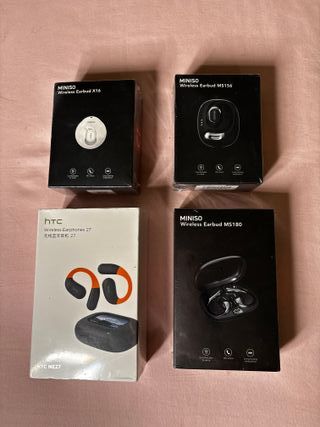 Auriculares precintados