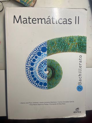 Matemáticas II 2º Bachillerato