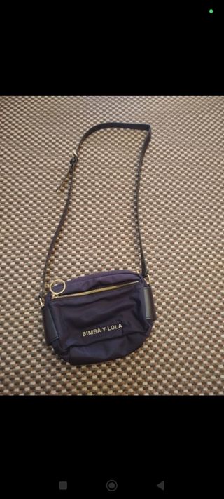Bolso bandolera morado BIMBA Y LOLA