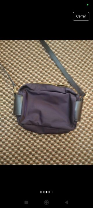Bolso bandolera morado BIMBA Y LOLA