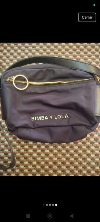 Bolso bandolera morado BIMBA Y LOLA
