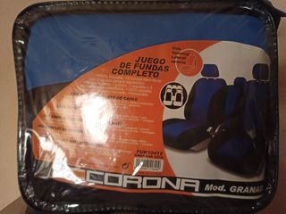 Fundas para coche Corona Granada Azul