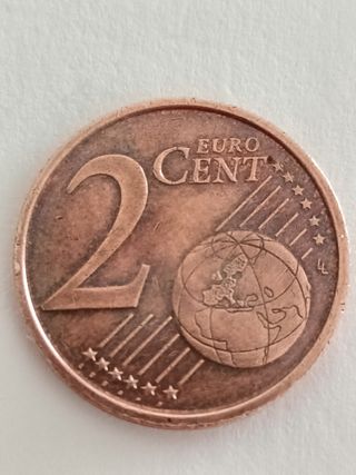 Moneda 2 céntimos España 1999 Catedral