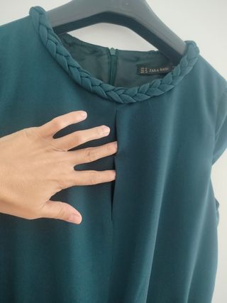 Mono verde Zara