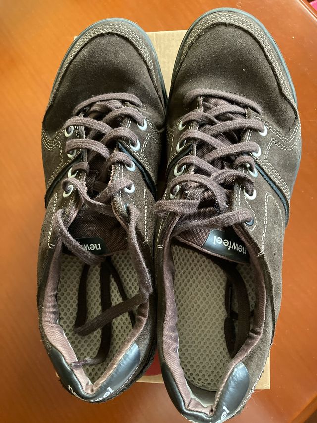 Zapatillas trekking Newfeel marrones