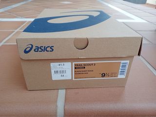 Zapatillas Asics Mujer Scout 2 Negro