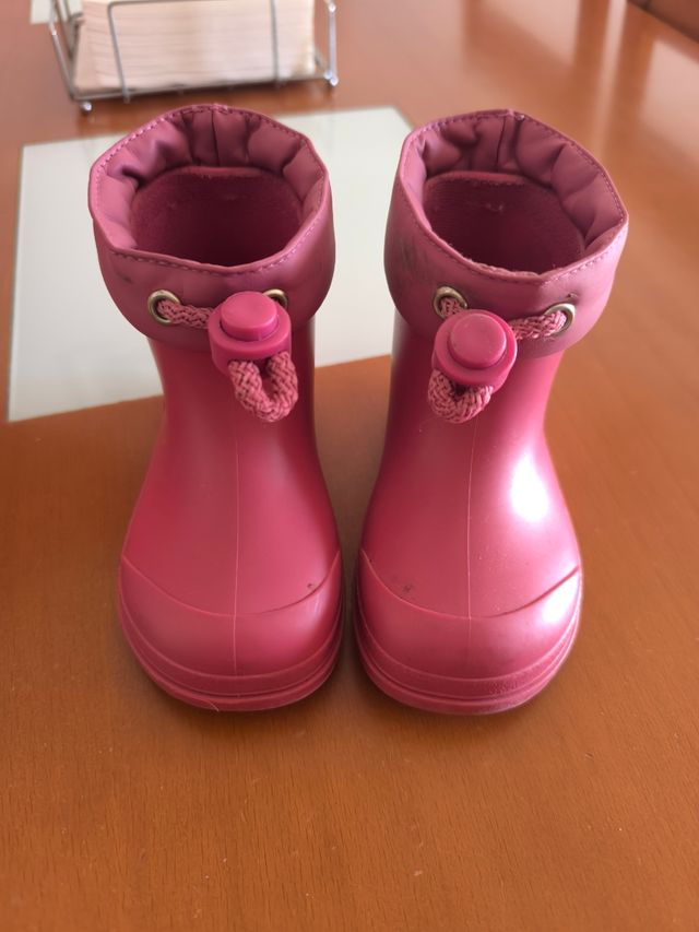 Botas de agua Igor rosas Talla 22 