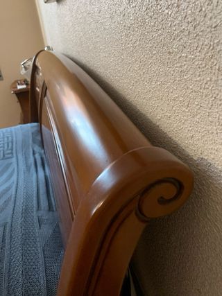 Cama madera Cerezo Esti Louis Philippe Luis Felipe