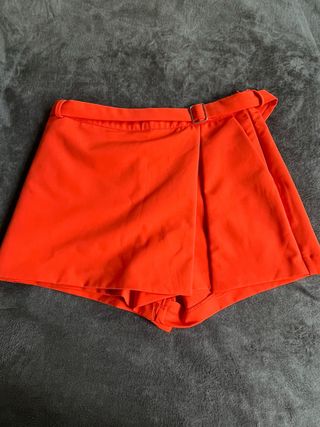 Falda pantalón Pull&Bear naranja Talla M