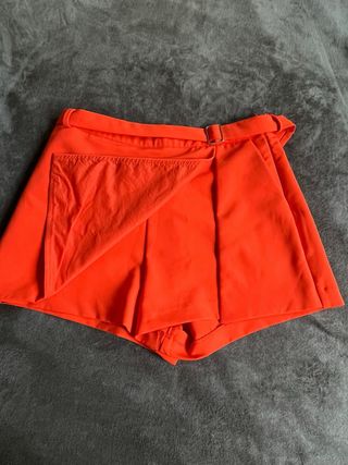Falda pantalón Pull&Bear naranja Talla M