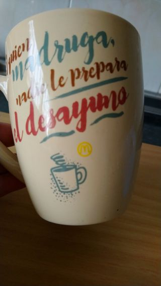 Tazas McDonald's Desayuno